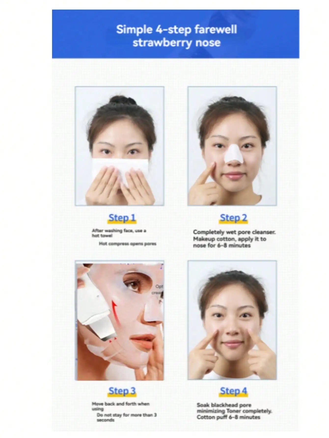 Deep Clean Ultrasonic Face Scrubber